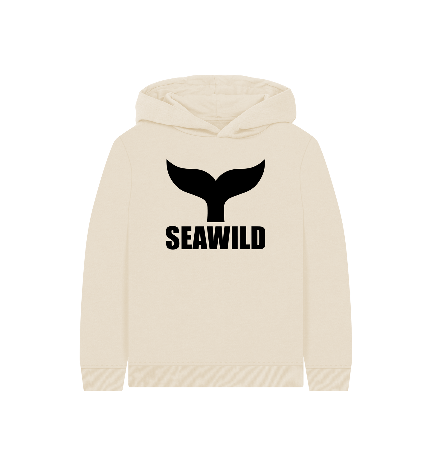 Oat Printed Kids Hoodie Front