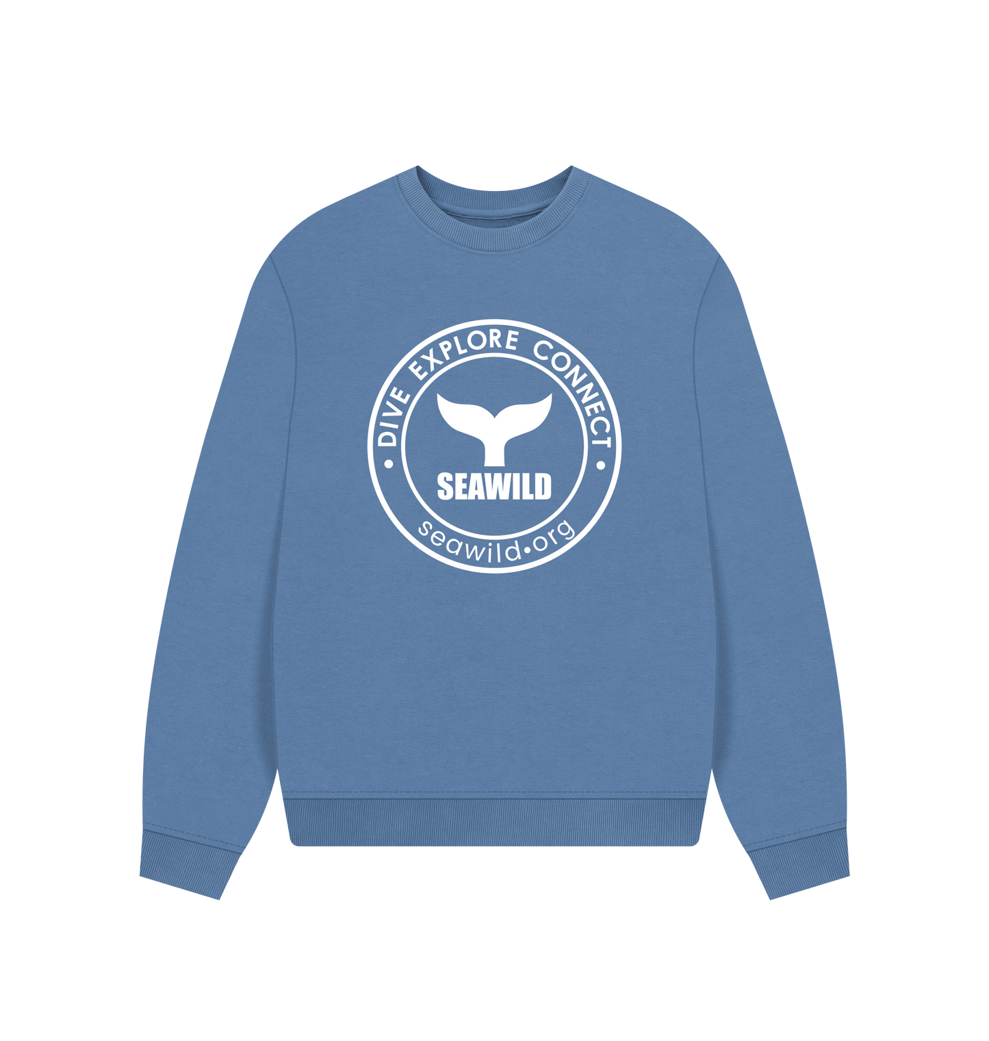 Solent Printed Sweater Front