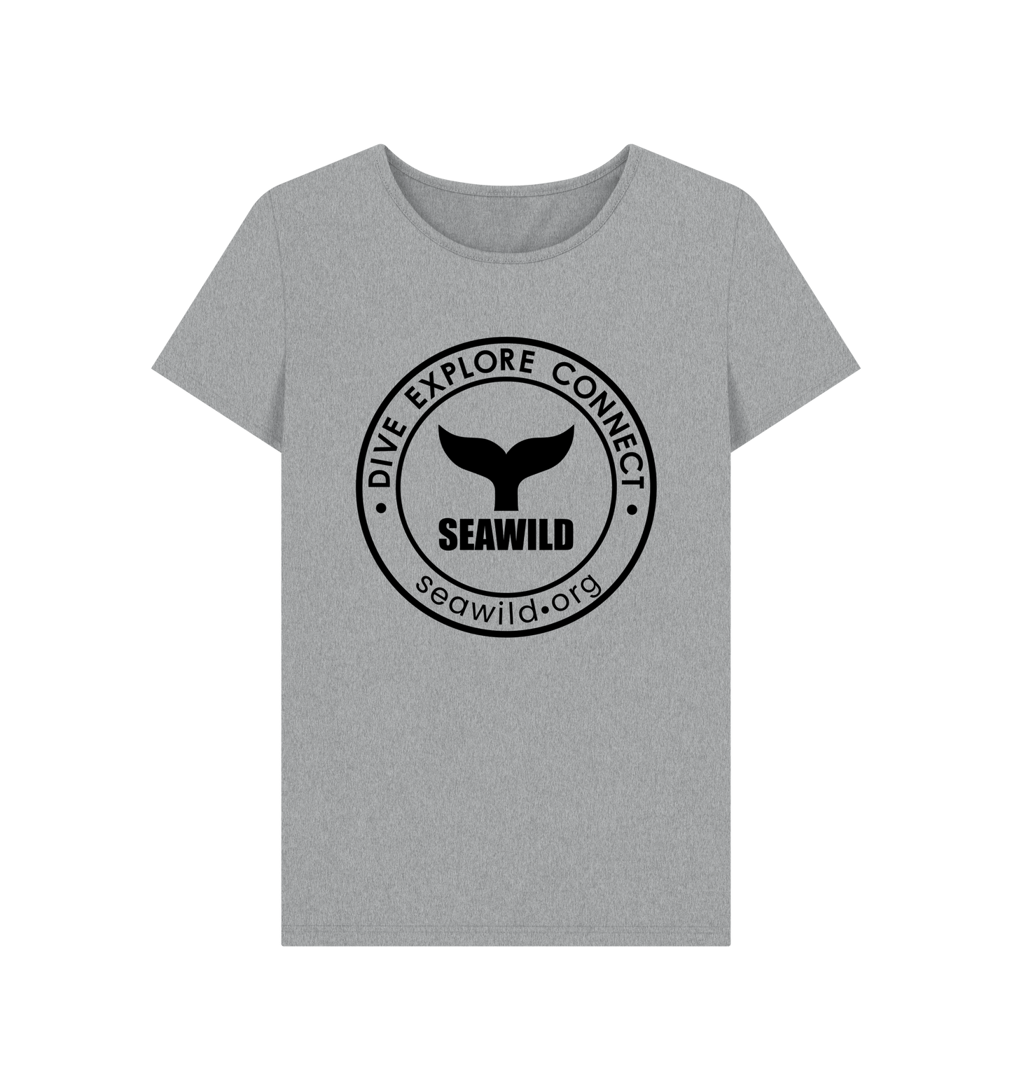 Athletic Grey Printed T-shirt Front