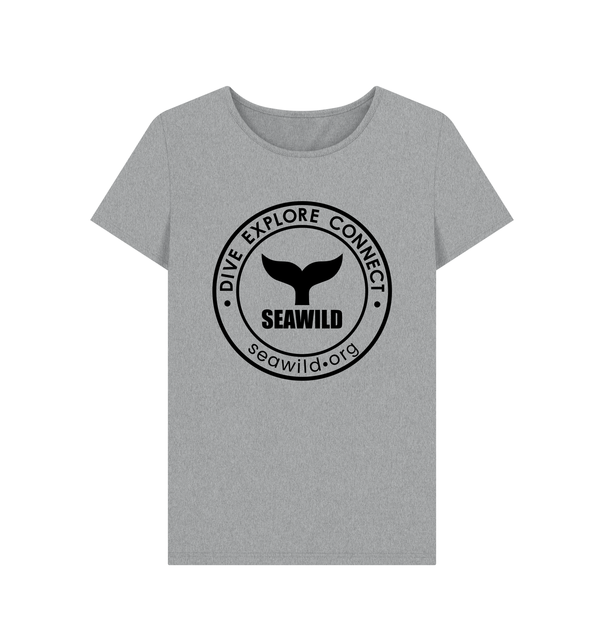Athletic Grey Printed T-shirt Front