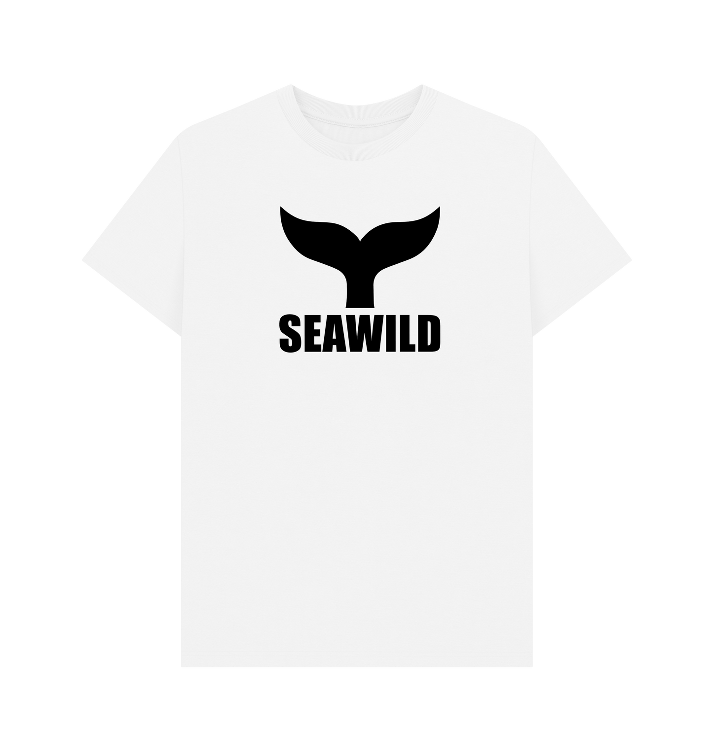 White Printed T-shirt Front