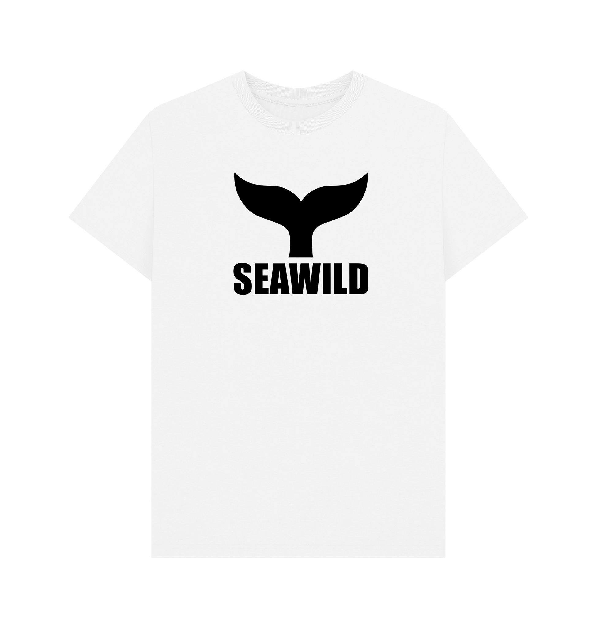 White Printed T-shirt Front