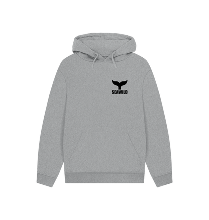 Athletic Grey Printed Hoody Front