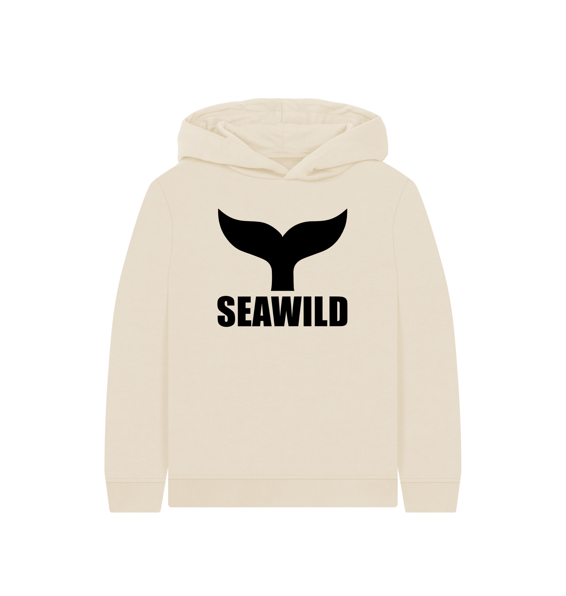 Oat Printed Kids Hoodie Front