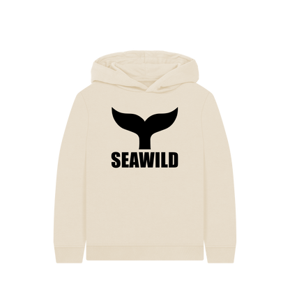 Oat Printed Kids Hoodie Front
