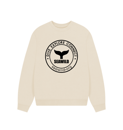 Oat Printed Sweater Front