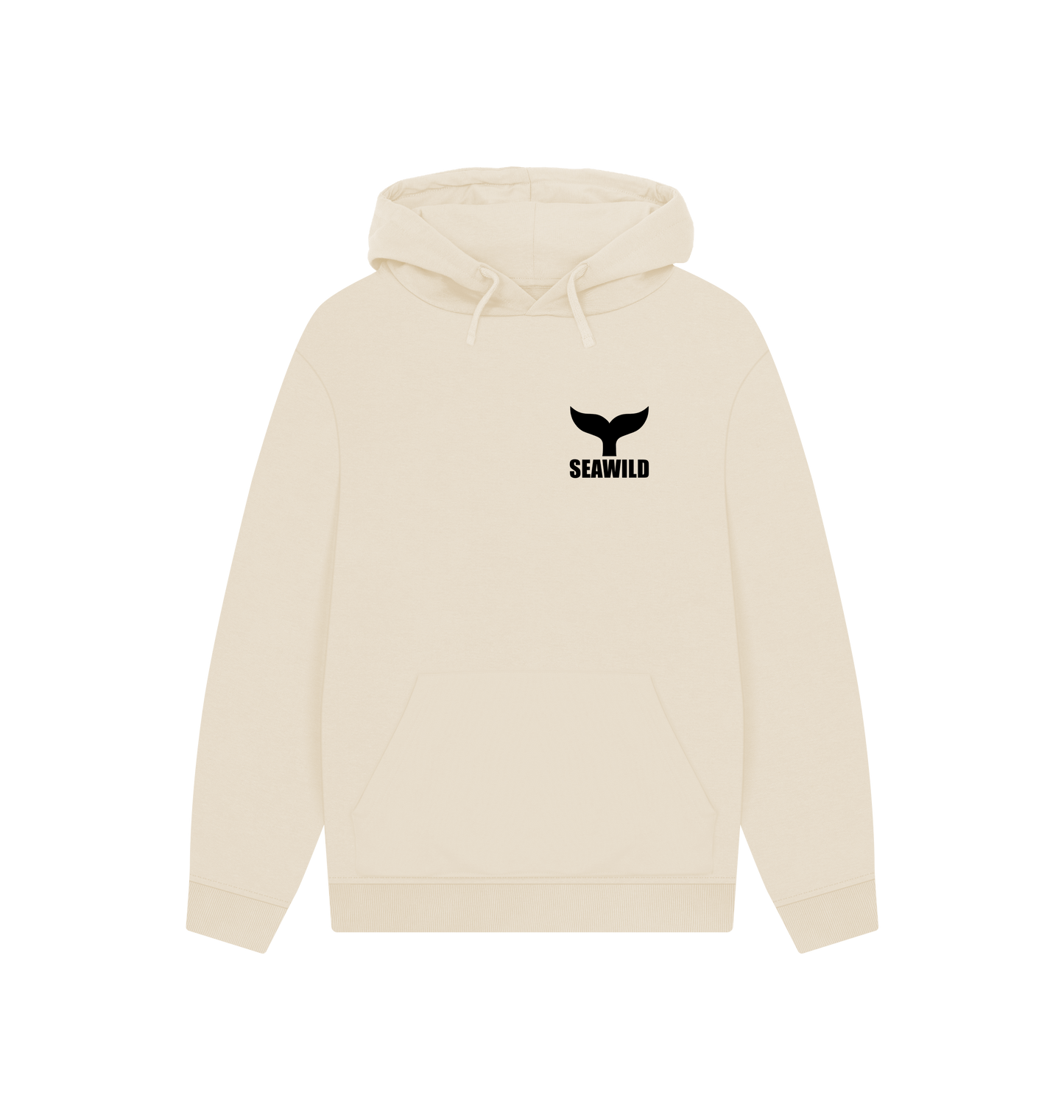 Oat Printed Hoody Front