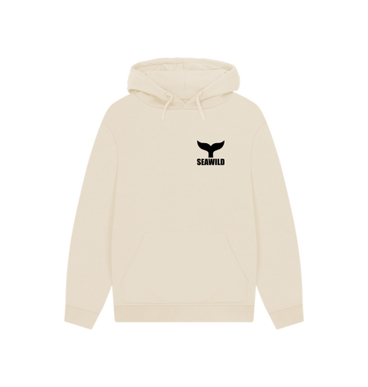Oat Printed Hoody Front