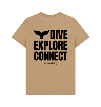 Sand Printed T-shirt Back