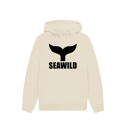 Oat Printed Hoody Front