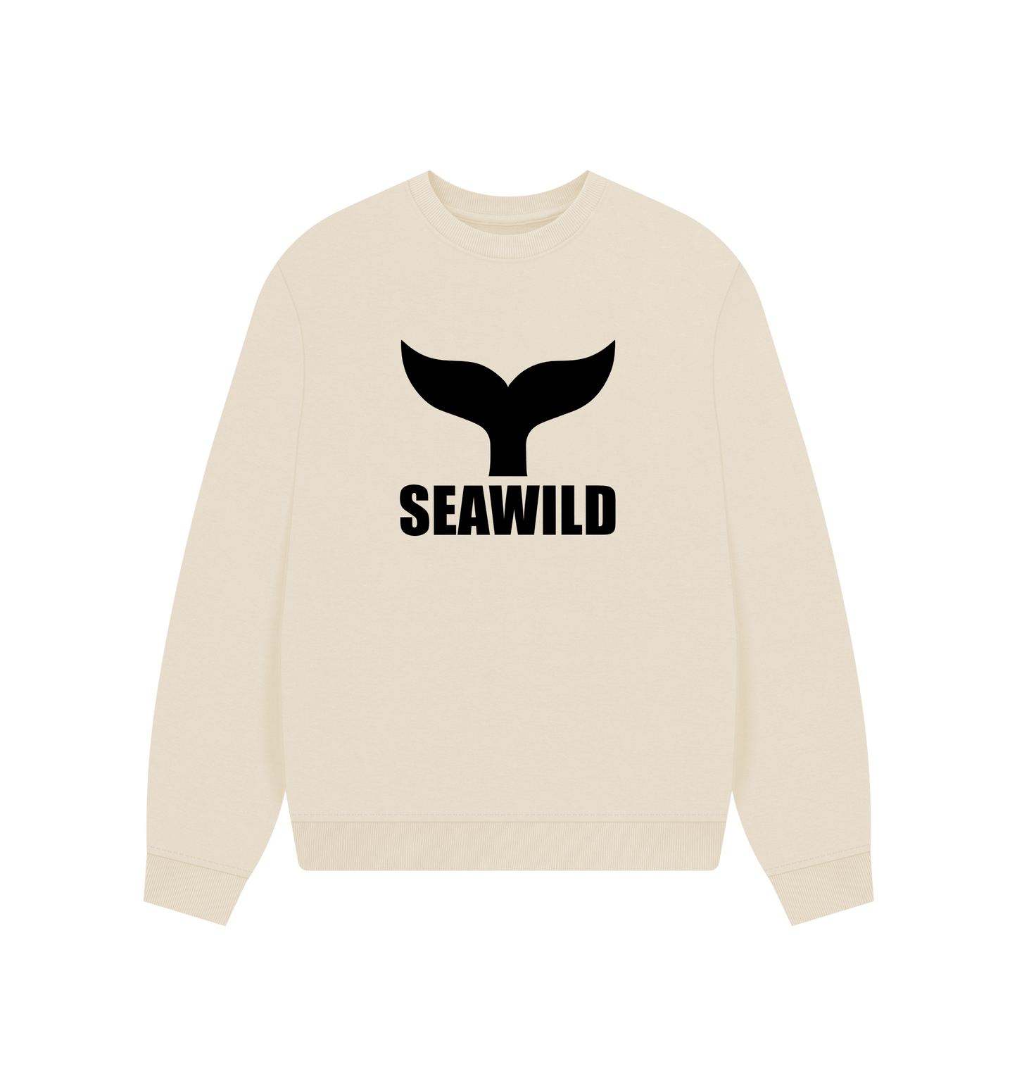 Oat Printed Sweater Front