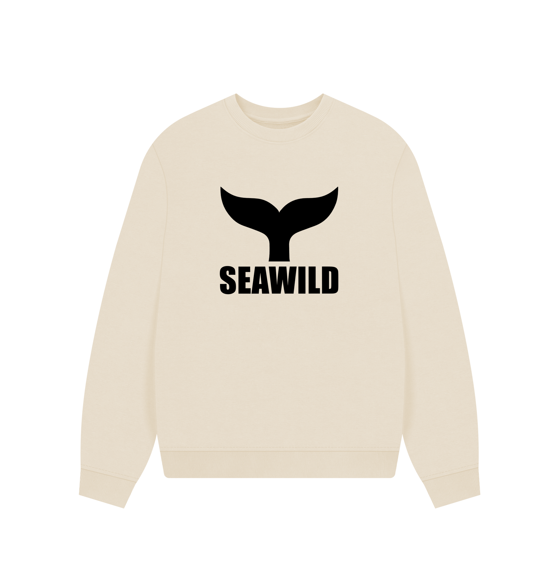 Oat Printed Sweater Front