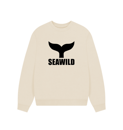 Oat Printed Sweater Front