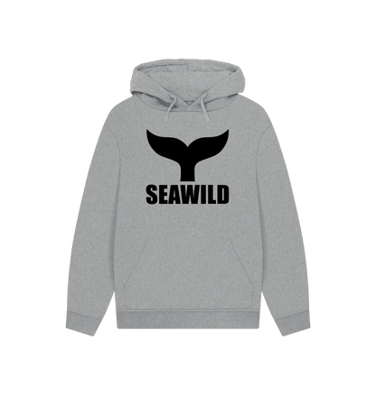 Athletic Grey Printed Hoody Front