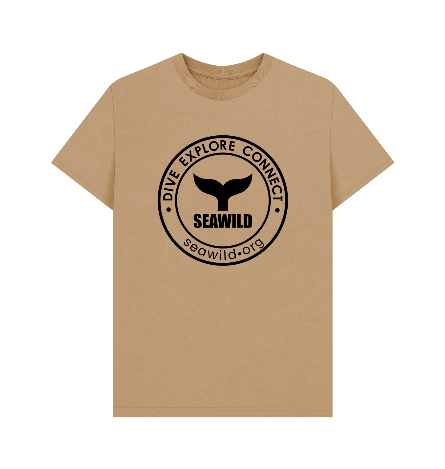 Sand Printed T-shirt Front