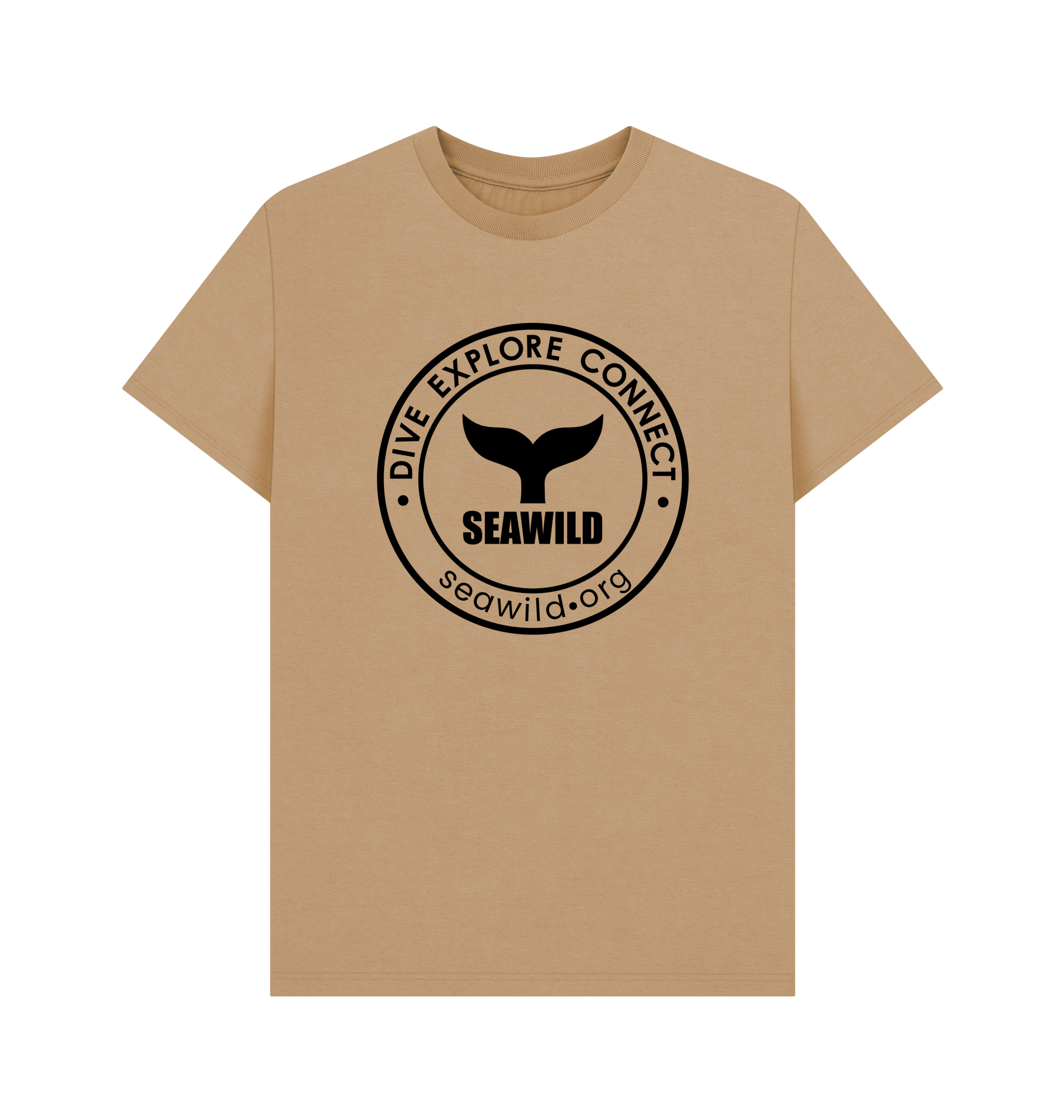 Sand Printed T-shirt Front