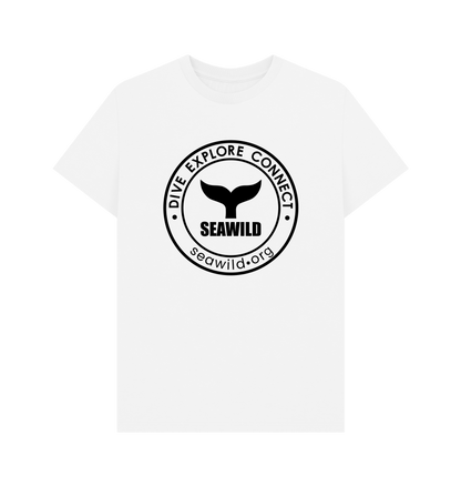 White Printed T-shirt Front