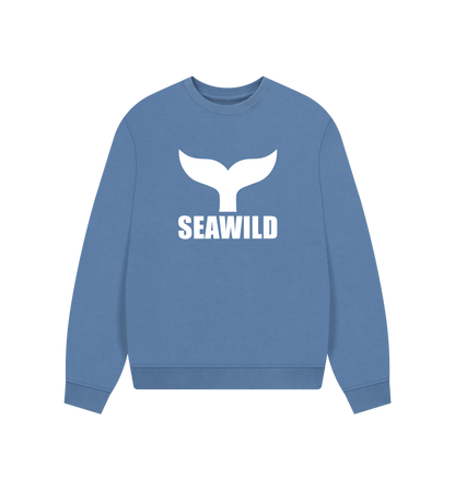Solent Printed Sweater Front