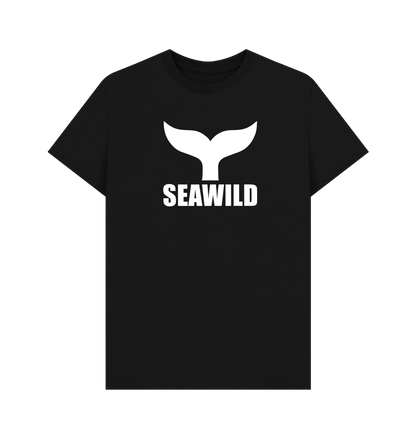 Black Printed T-shirt Front