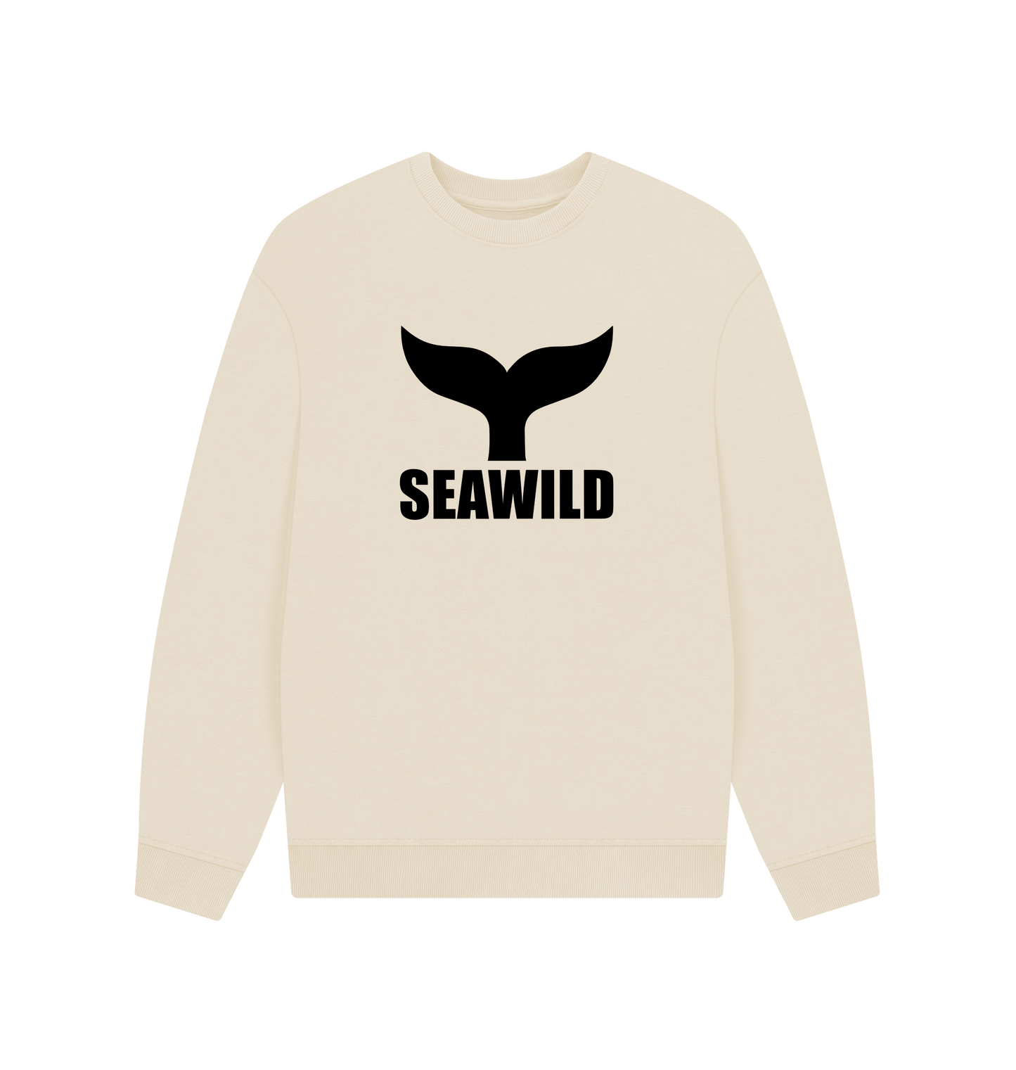 Oat Printed Sweater Front