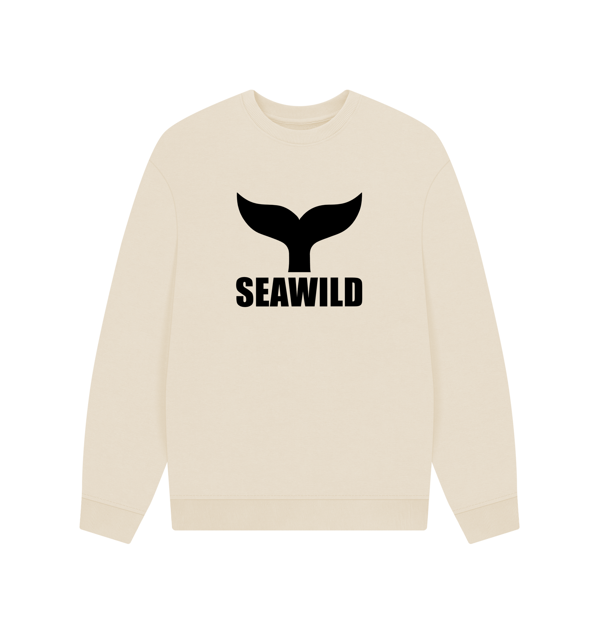 Oat Printed Sweater Front