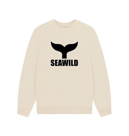 Oat Printed Sweater Front