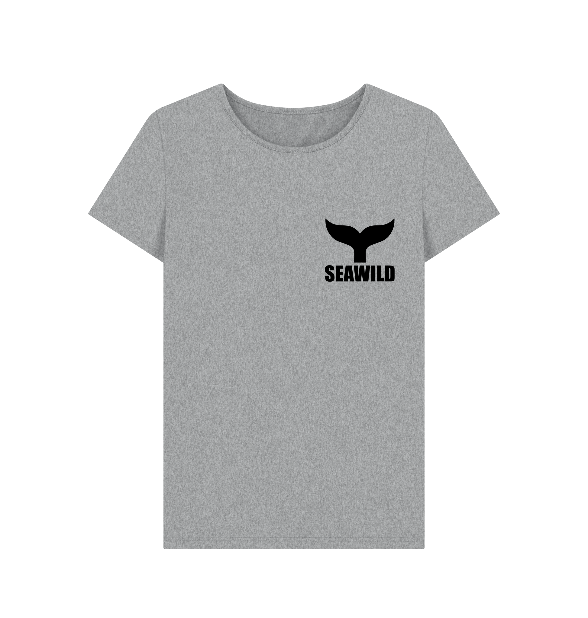 Athletic Grey Printed T-shirt Front