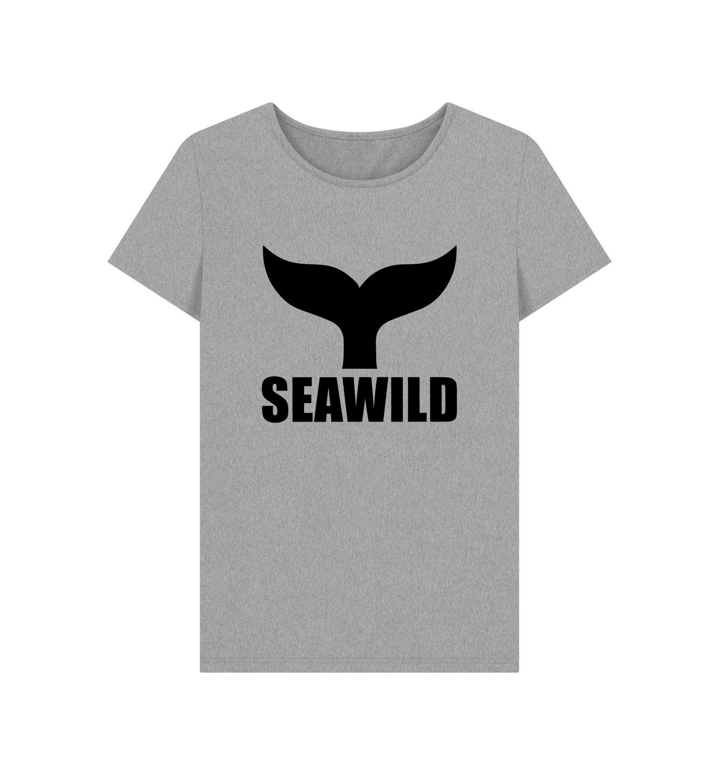 Athletic Grey Printed T-shirt Front
