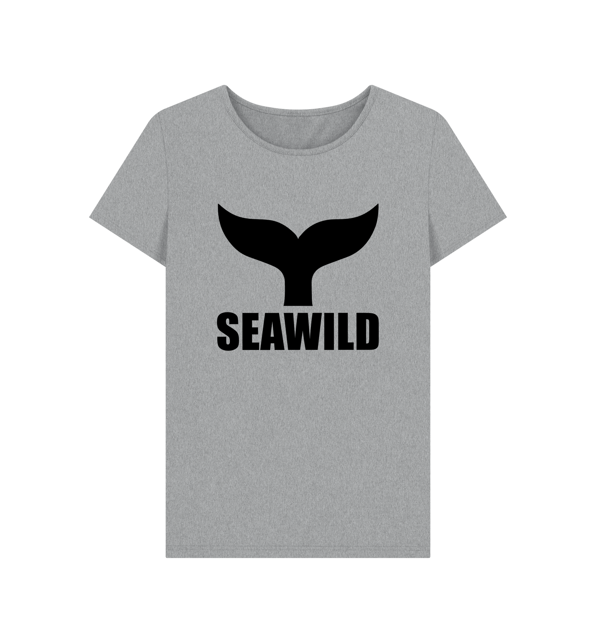 Athletic Grey Printed T-shirt Front