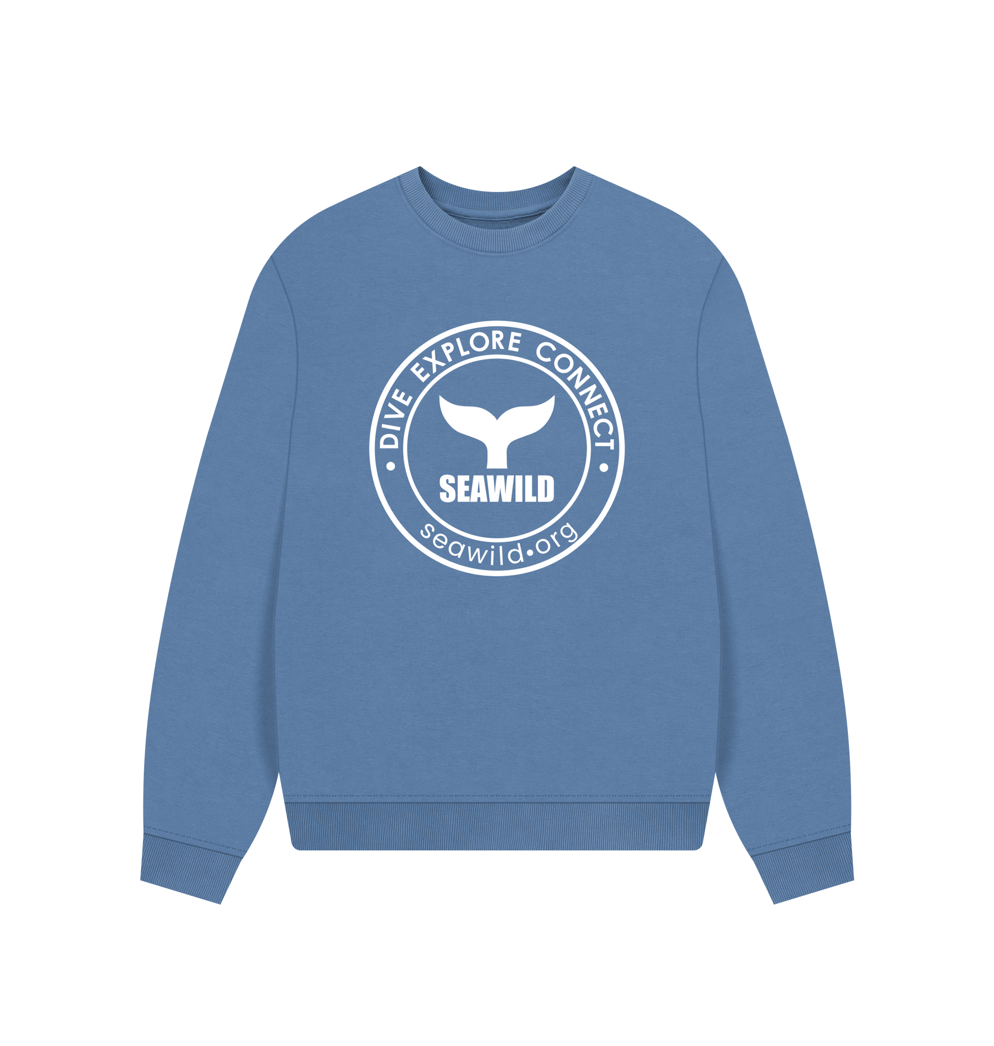 Solent Printed Sweater Front