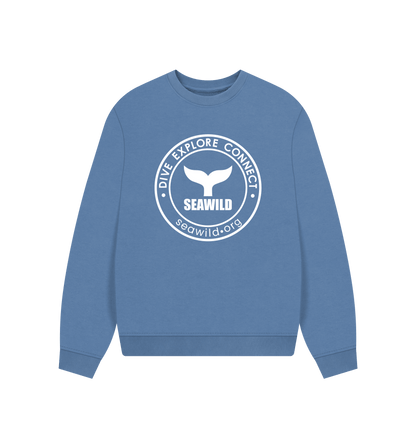 Solent Printed Sweater Front